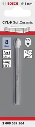 Bosch 8mm CYL-9 Keramikfliesenbohrer.