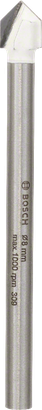 Bosch Fliesenbohrer CYL-9 Ceramic für 8 mm Löcher.