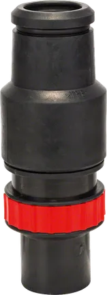 Bosch Schlauchtülle 19 mm mit rotem Sicherungsring.