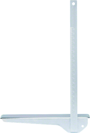 Bosch Parallelanschlag mit Messmarkierungen.