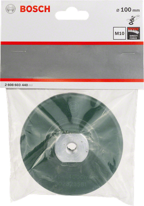 Bosch Diamant-Polierscheibenhalter M10.