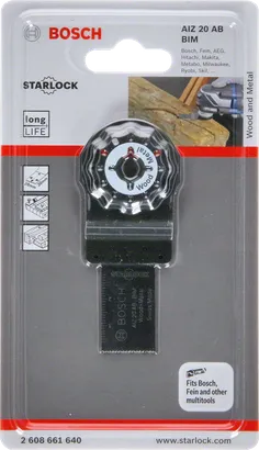 Bosch BIM Tauchsägeblatt 3/4″.