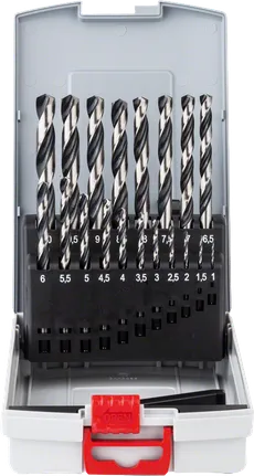 Bosch HSS Spiralbohrer PointTeQ 19-teiliges Set in ProBox.