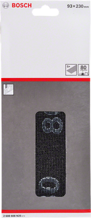 Bosch Schleifgitter 93×230mm 80er Körnung.