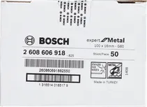 Bosch Expert Schleifscheibe für Metallfasern 100 mm G60 Box.