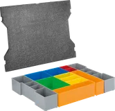 Bosch L-BOXX Insetboxen-Set 12 tlg. zur Aufbewahrung von Kleinteilen.