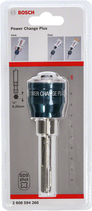 Bosch PC Plus Aufnahmedorn SDS plus 3/8″.