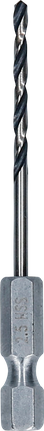 Bosch HSS PointTeQ Sechskantbohrer 2,5 mm für Metall.