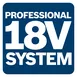 Professionelles 18V-System.