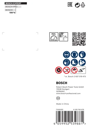 Bosch EXPERT HardCeramic Diamant-Trennscheibe 85×22,23×1,6×7 mm.