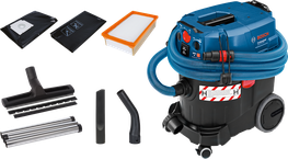 Bosch GAS 35 H AFC Staubsauger mit Zubehör.