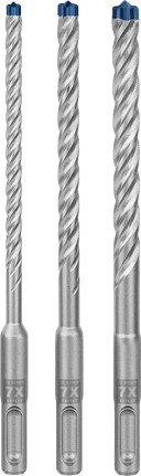 expert sds plus 7x hammerbohrer sets