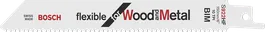 Bosch S922HF Sägeblatt zum Schneiden von Holz und Metall.