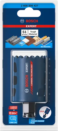 Bosch 51 mm EXPERT Tough Material Lochsäge.