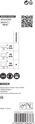 Bosch EXPERT Power Change Plus HSS-Co Pilotbohrer 7,15 x 105 mm.