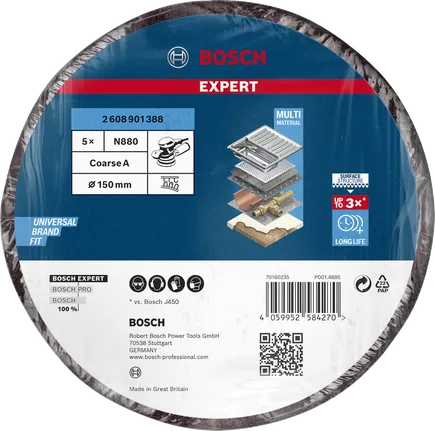 Bosch EXPERT N880 Vliesscheibe 150 mm Grobschleifen.