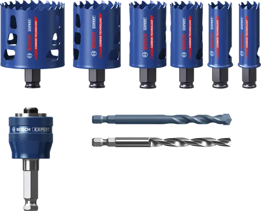 Bosch EXPERT Multimaterial-Lochsägen-Set 9-tlg.