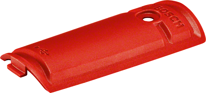 Bosch Werkzeughülle rot für 5er-Pack Schutzeinsatz.