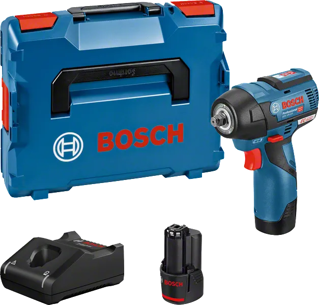Bosch GDS 12V-115 Akku-Schlagschrauber-Set.