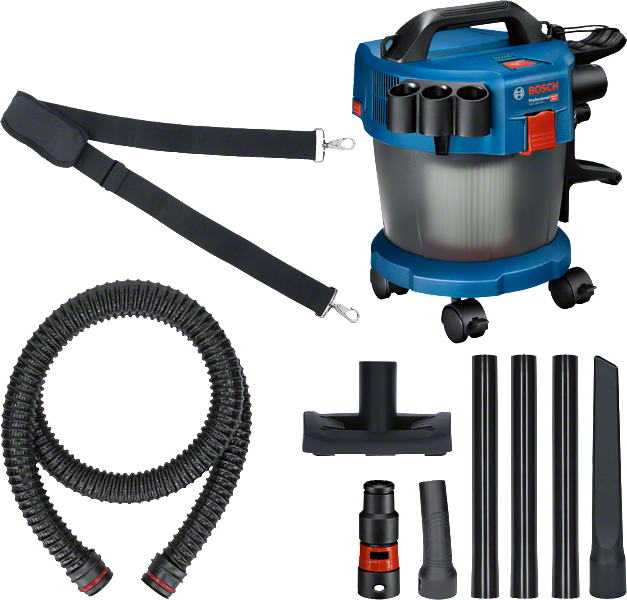 Produktbild von Vhbw 2x Textilfilter Für Bosch GAS 15/16/17/18 L – Waschbar, Wiederverwendbar, 25x22 Cm, Blau