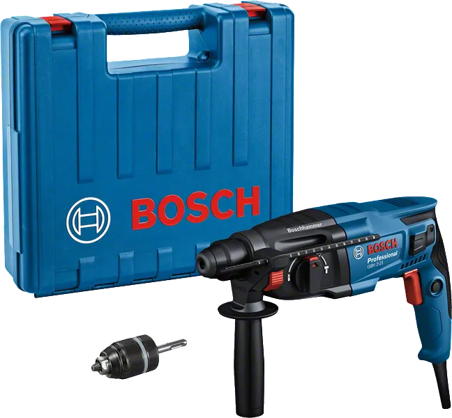 Bosch GBH 2-21 Bohrhammer mit Koffer.