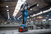 Bosch GWX 18V-15 PSC Akku-Winkelschleifer mit X-LOCK.