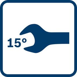  15°-Schlüssel