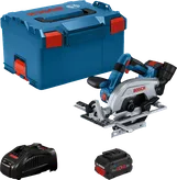 Bosch GKS 18V-57-2 L Akku-Kreissägen-Set.