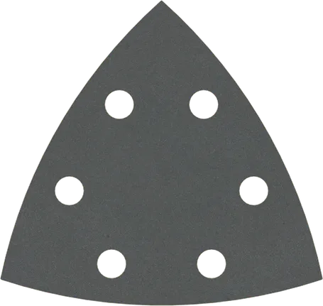 Bosch PRO F355 Schleifblatt 93 mm G400 mit 6 Löchern.