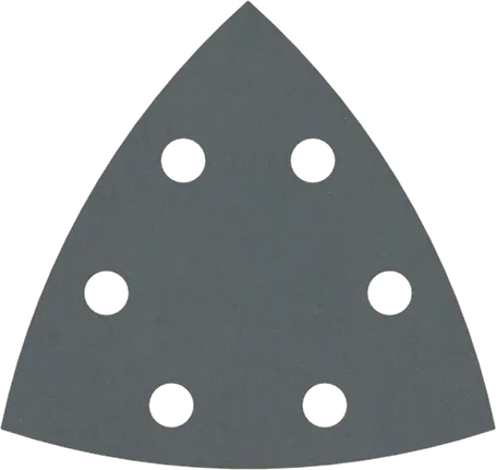 Bosch PRO F355 Schleifblatt 93 mm G600 mit 6 Löchern.