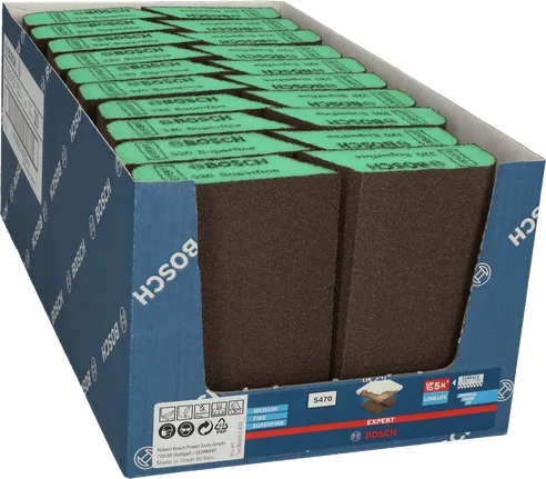 Bosch S470 Superfeine Schaumstoff-Schleifblöcke.