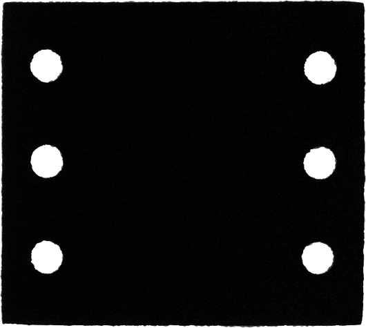 Bosch Pad Saver 115x107 mm mit gestanzter Perforation.