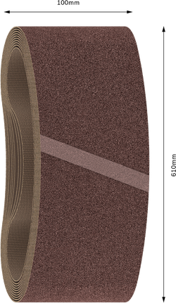 Bosch PRO X440 Schleifband 100 x 610 mm G100.