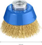 Bosch PRO Metal Clean Topfbürste 70 mm für Winkelschleifer.