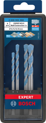 Bosch EXPERT HEX-9 Multi Construction Bohrerset 4-tlg.