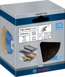 Bosch PRO Metall-Reinigungstopfbürste 70 mm für Winkelschleifer.