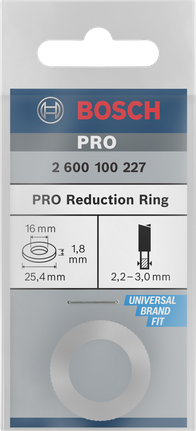 Bosch Reduzierring 25,4×1,8×16 mm.
