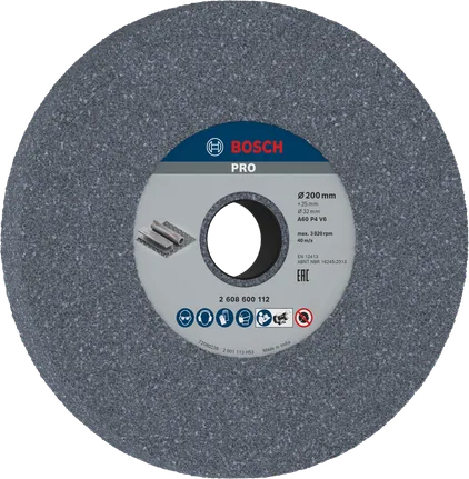 Bosch PRO Metall-Schleifscheibe 200x25x32 mm G60.