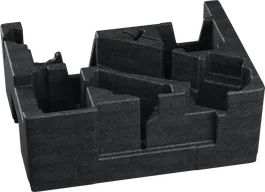 Bosch L-Boxx-Einlage zur übersichtlichen Werkzeugaufbewahrung.