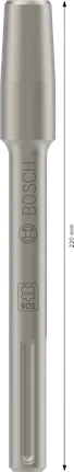 Bosch PRO SDS max Werkzeugaufnahme 220 mm für Bohrhämmer.