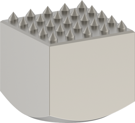 Bosch PRO SDS max-5C Hartmetall-Buchsenkopf mit 25 spitzen Zähnen.