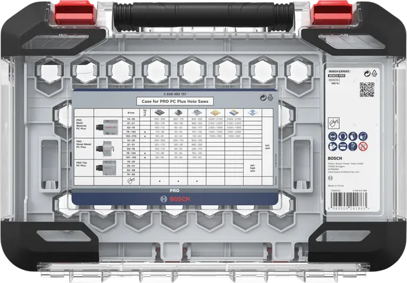 Case for PRO PC Plus Hole Saws