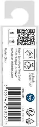 Bosch PRO Metall HSS-G Spiralbohrer 3mm 10er-Pack.