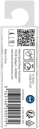 Bosch PRO Metall HSS-G Spiralbohrer 3,3 mm Packung.