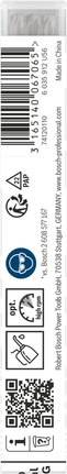Bosch PRO Metal HSS-G Spiralbohrer 4 mm Packung.