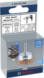 Bosch PRO Multi Material Reinigungs-Topfbürste mit geradem Schaft.