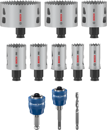 Bosch PRO Multi Material PC Plus Lochsägen-Set, 11-tlg.
