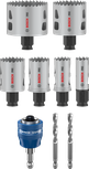 Bosch PRO Multi Material PC Plus Lochsägen-Set, 9-teiliges Sortiment.