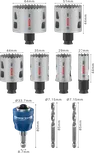 Bosch PRO Multi Material PC Plus Lochsägen-Set, 9-tlg.
