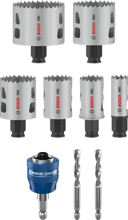 Bosch PRO Multi Material PC Plus Lochsägen-Set, 9-tlg.